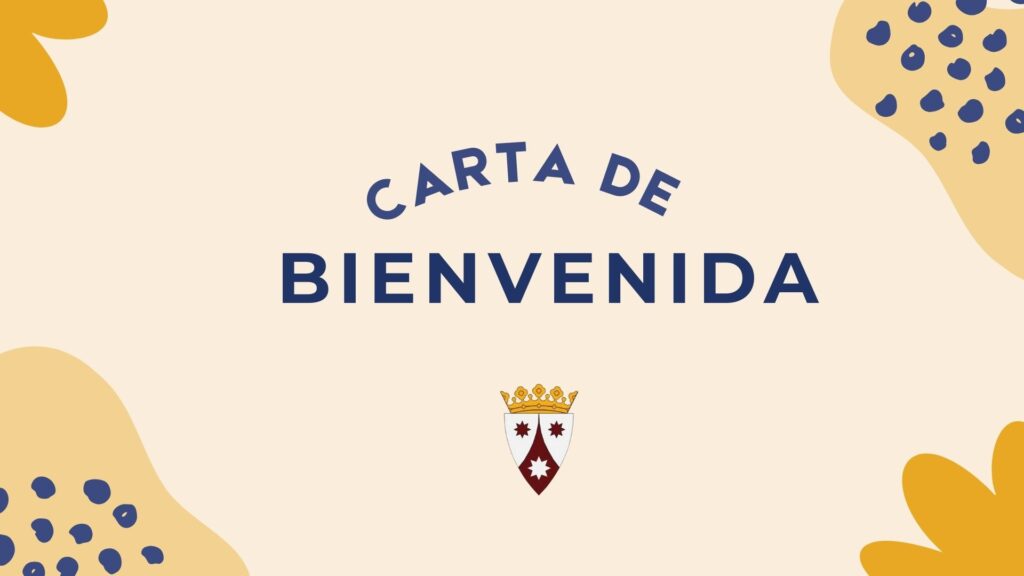 carta de bienvenida curso 2024-25