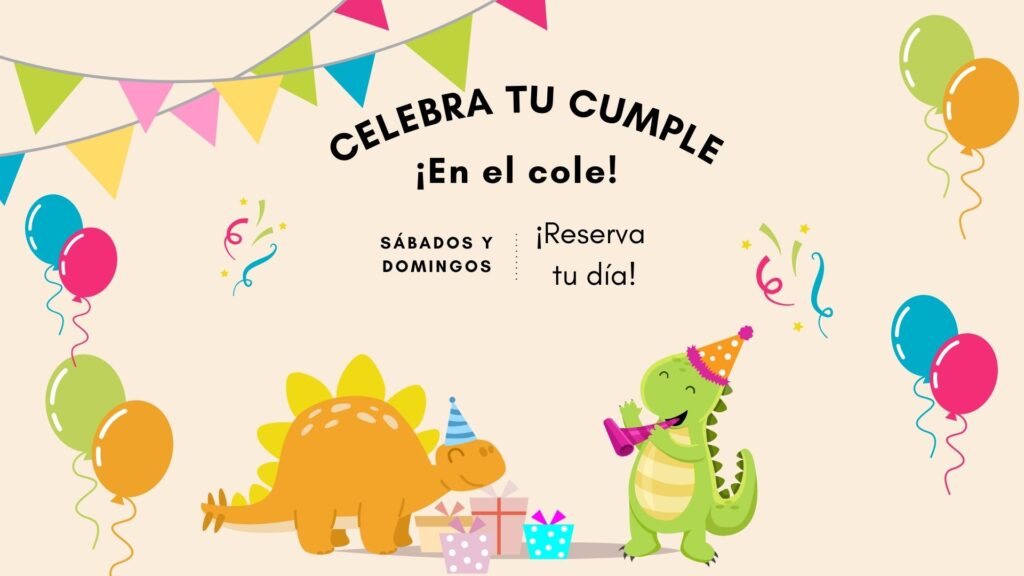 celebra tu cumple en el cole