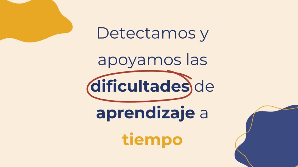 Detección de las dificultades de Aprendizaje