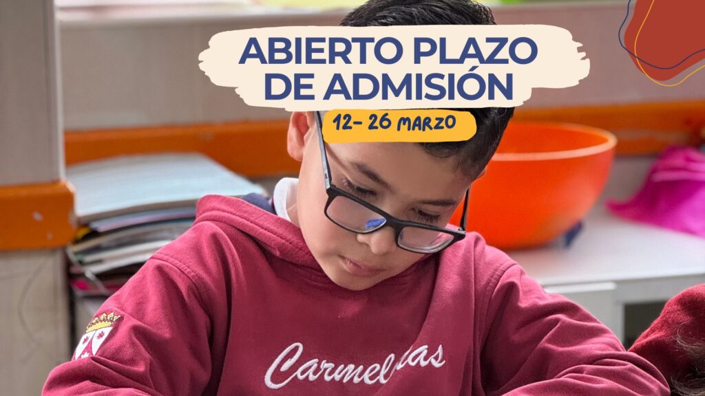 ABIERTO PLAZO DE ADMISIÓN 2025-26